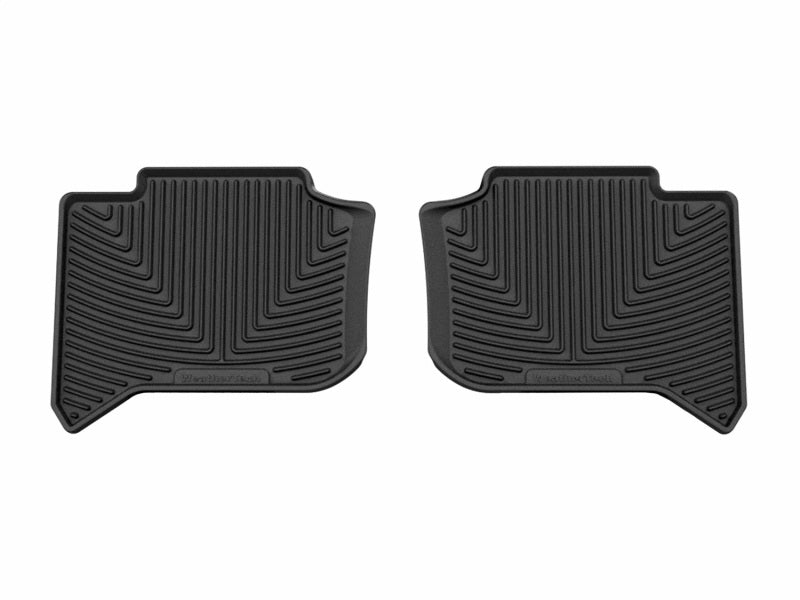 WeatherTech W767 All-Weather Rear Floor Mats for 2025-2026 Toyota 4Runner, Black