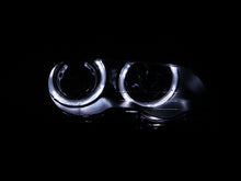 Load image into Gallery viewer, ANZO 2000-2003 BMW 3 Series E46 Projector Headlights with Halo and Black Housing