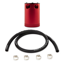 Load image into Gallery viewer, Mishimoto Compact Baffled Oil Catch Can with Two Ports - Red