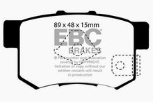 Load image into Gallery viewer, EBC Greenstuff Rear Brake Pads for 2005-2013 Honda CR-V * Heavy Duty 4x4 Off-Road Performance