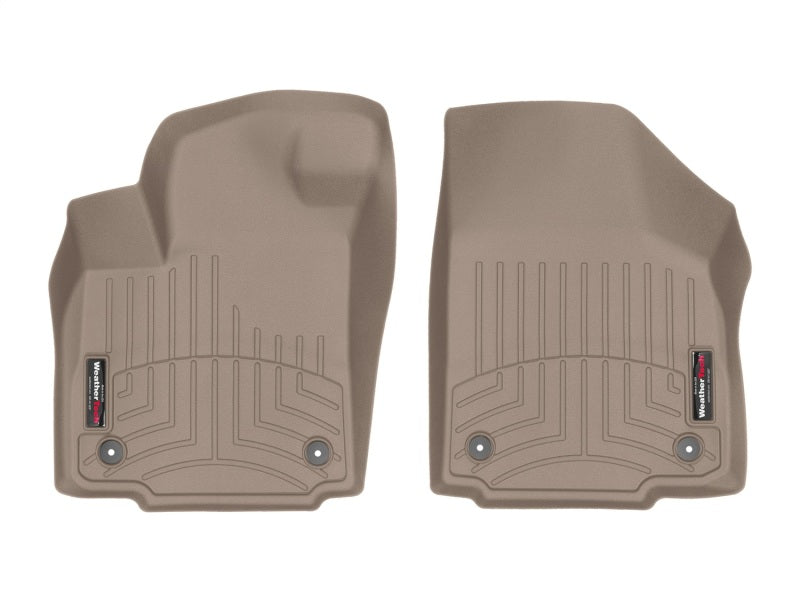 WeatherTech DigitalFit Front FloorLiner for 2017-2019 Honda CR-V in Tan, Part Number WET4511101