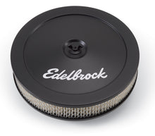 Load image into Gallery viewer, Edelbrock Pro-Flo Series 10-inch Chrome Round Air Cleaner with Paper Element, Part #1203