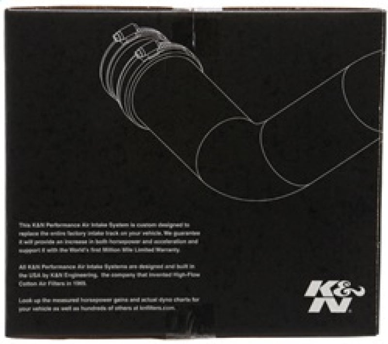 K&N Engineering 69-8011TTK Typhoon Air Intake System for 2018-2020 Subaru WRX 2.0L Turbo
