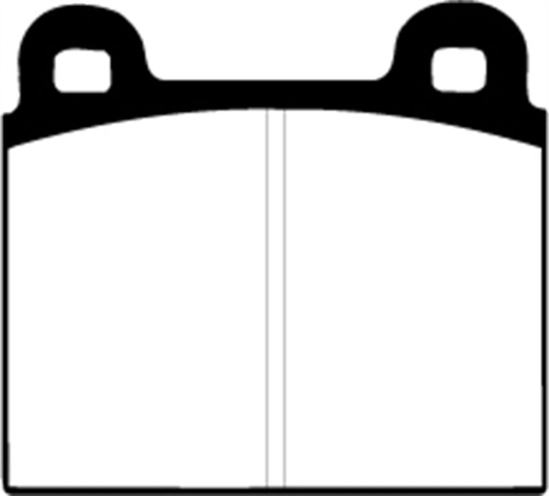 EBC Redstuff Ceramic Low Dust Brake Pads for Porsche 911 and More * Part Number EBCDP3103C