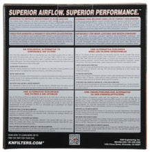 Load image into Gallery viewer, K&amp;N Engineering 15-18 Audi A4 High-Flow Reusable Drop-In Air Filter Part #knnE-0647