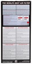 Load image into Gallery viewer, K&amp;N Engineering 33-2216 High-Flow Drop-In Air Filter for Toyota RAV4 and Previa 2.0L/2.4L