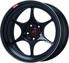 Enkei PF06 18x9.5 Inch Alloy Wheel with 5x100 Bolt Pattern and 40mm Offset - Black Machined Finish