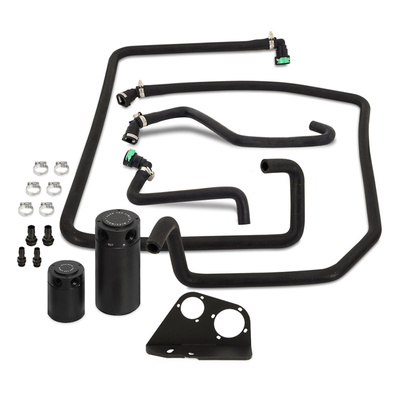 Mishimoto 2021+ Ford F-150 3.5L EcoBoost Oil Catch Can Kit for Enhanced Engine Protection
