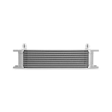 Load image into Gallery viewer, Mishimoto Universal -8AN 10-Row Oil Cooler - Silver for Enhanced Fluid Temperature Control