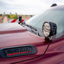Load image into Gallery viewer, Rigid Industries 2019+ Dodge Ram 2500/3500 A-Pillar LED Light Mounts * Stainless Steel with UV &amp; Abrasion-Resistant Finish
