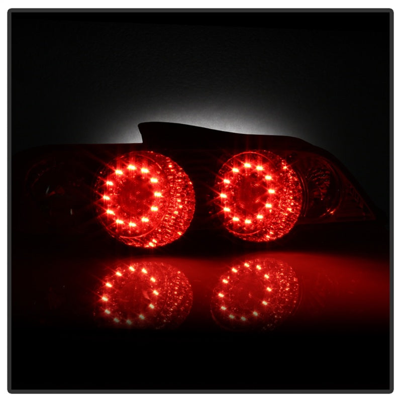 Spyder Acura RSX 2002-2004 LED Tail Lights in Red and Clear * Part Number ALT-YD-ARSX02-LED-RC