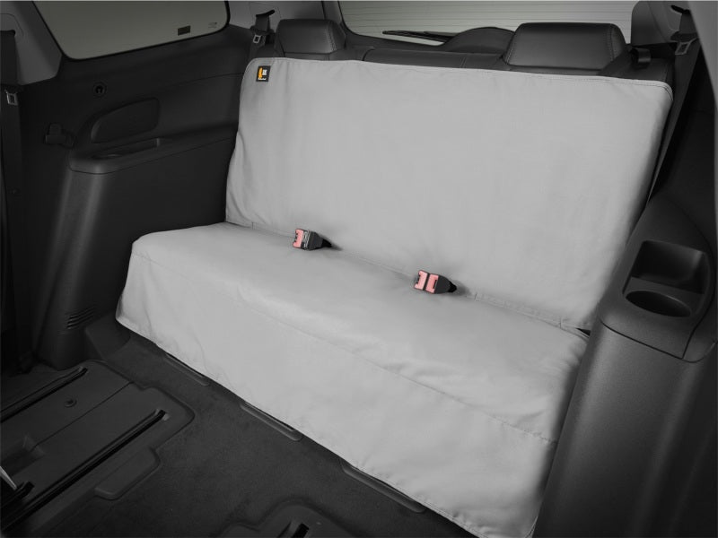 WeatherTech Seat Protector for Rear Seats in Grey - Durable Water-Repellent Fabric and Secure Fit