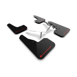 Rally Armor 22-25 Honda Civic/Civic Si/Sport Black UR Mud Flaps with Red Logo