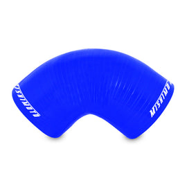 Mishimoto 2.5 Inch Blue 90 Degree Silicone Coupler for Automotive Applications