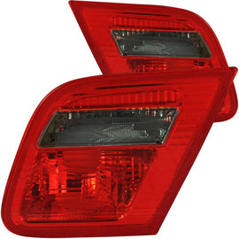ANZO 2000-2003 BMW 3 Series E46 Inner Tail Light Assembly with Red/Smoke Lens