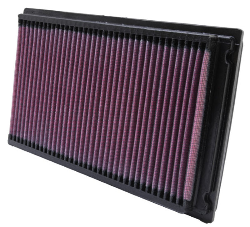 K&N Engineering Part 33-2031-2 High-Flow Reusable Air Filter for Nissan Maxima and Infiniti 3.0L & 3.5L Engines