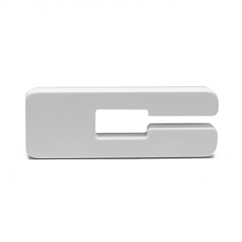 ORACLE Lighting Universal Illuminated LED Letter Badges - Matte White Finish - Part Number ORL3140-C-001