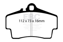 Load image into Gallery viewer, EBC Bluestuff NDX Rear Brake Pads DP51208NDX for 1998-2005 Porsche 911 (996) and Boxster