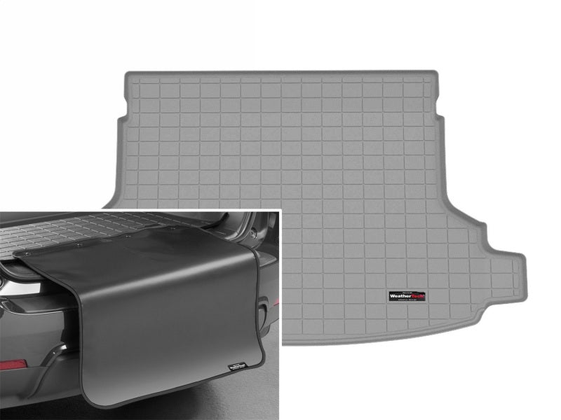 WeatherTech wet421807SK Cargo Liner with Bumper Protector for 2025-2026 Subaru Forester, Gray