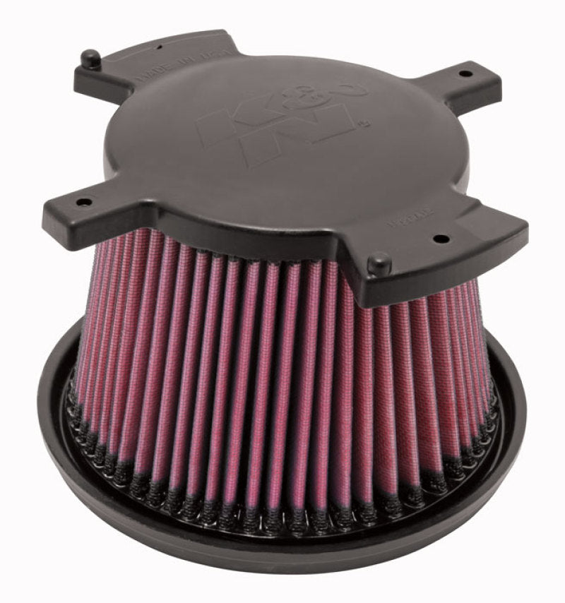 K&N Engineering Part E-0781 High-Flow Reusable Air Filter for 2010 GMC Sierra 2500HD and 3500HD, Chevrolet Silverado 2500HD and 3500HD with 6.6L Duramax V8 Diesel