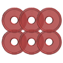 Load image into Gallery viewer, KC HiLiTES Cyclone V2 LED Replacement Lens - Red - Pack of 6