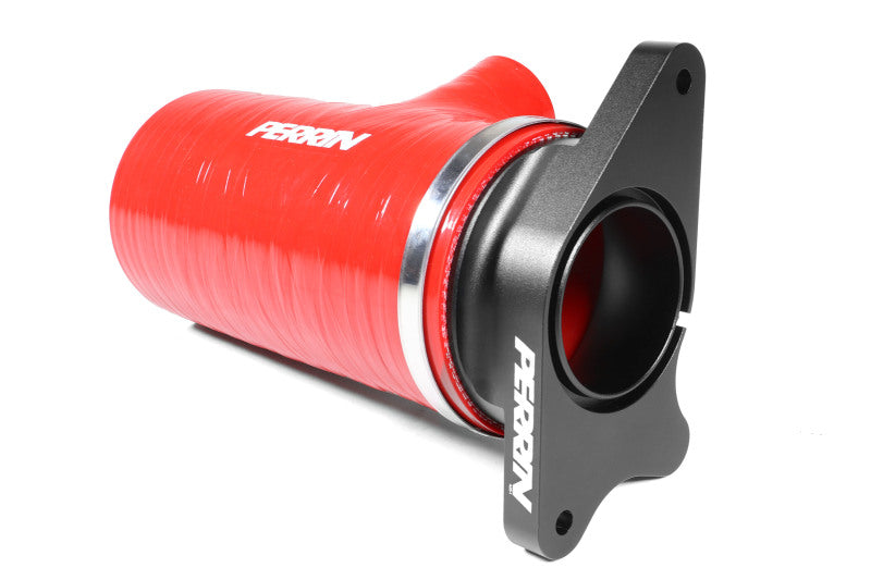 Perrin Performance Turbo Inlet Hose with Adapter Flange for 2022-2024 Subaru WRX and 2020-2025 LGT & OBXT * Red