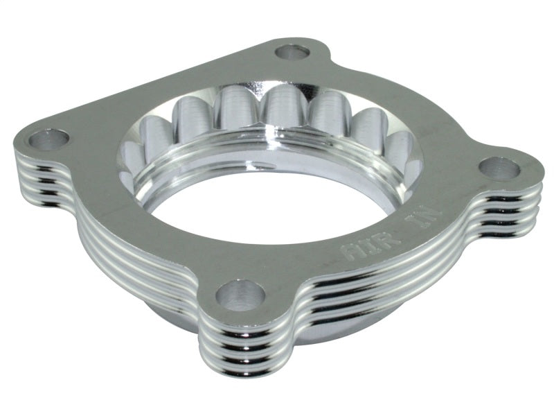aFe Silver Bullet Throttle Body Spacer for Jeep Wrangler (JK) 07-11 V6-3.8L - Enhances Horsepower and Fuel Efficiency