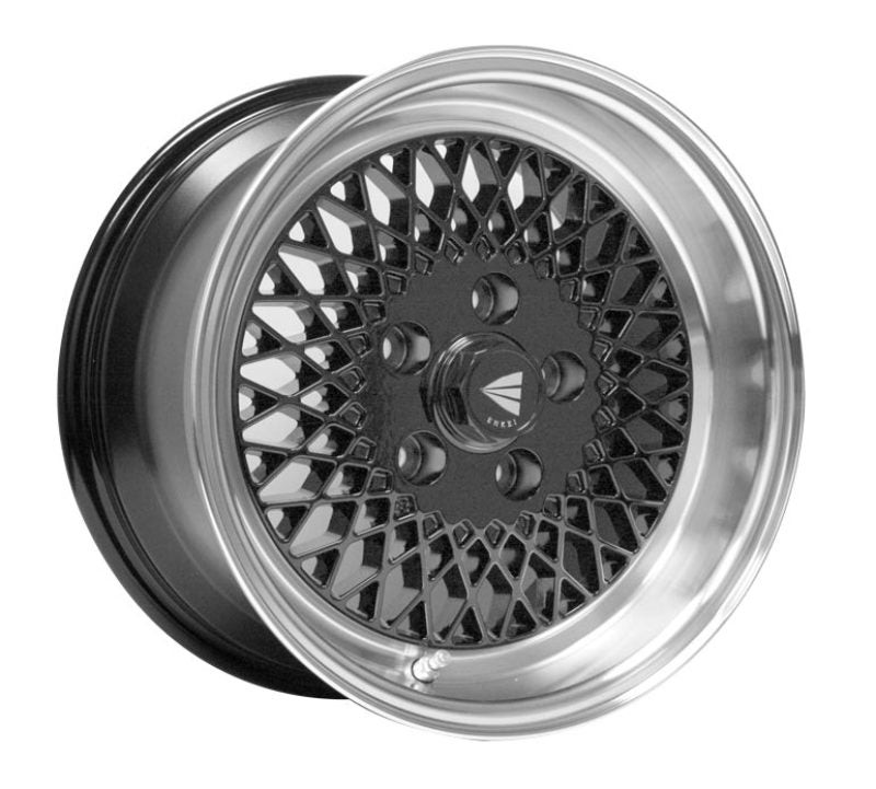 Enkei92 Classic Line 15-Inch Alloy Wheel with 38mm Offset and 5x114.3 Bolt Pattern in Black - Model enk465-570-6538BK
