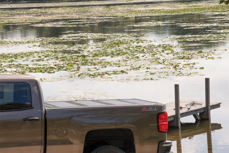 BAK FiberMax Hard Folding Truck Bed Cover for Chevrolet Silverado & GMC Sierra 1500 (2019-2026, New Body Style) 6ft 7in Bed by BAK Part #BAK1126131