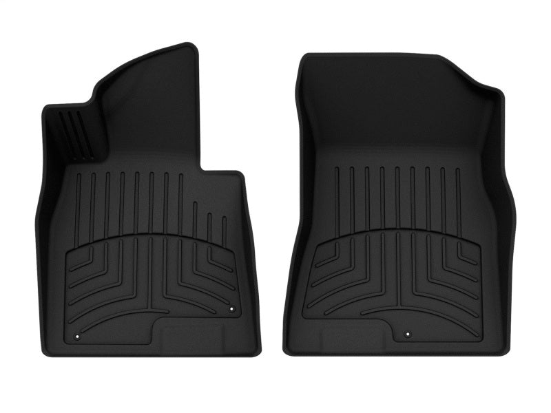 WeatherTech FloorLiner HP Front Floor Mats, Black, for 2020+ Hyundai Sonata and 2021+ Kia K5 - Part Number wet4415981IM