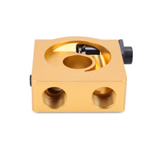 Load image into Gallery viewer, Mishimoto Oil Sandwich Plate with Rear-Mounted Thermostat for Enhanced Oil Temperature Control