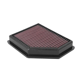 K&N Engineering 33-5110 High-Flow Replacement Air Filter for Nissan Sentra 2.0L L4 (2020-2023)