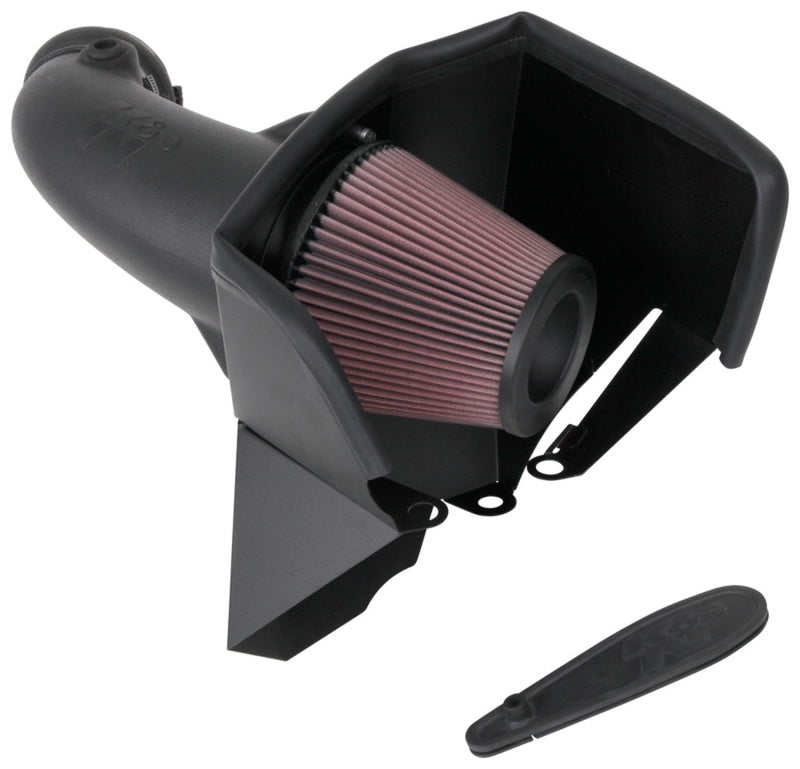 K&N Engineering Cold Air Intake System for Dodge Durango and Jeep Grand Cherokee V8-6.2L (Part Number: K&N 63-1579)