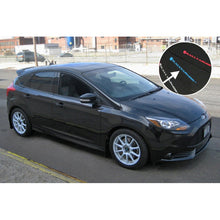 Load image into Gallery viewer, Rally Armor 12-19 Ford Focus ST / 16-19 RS Black Urethane Mud Flap with Grey Logo - Durable UV-Resistant Protection