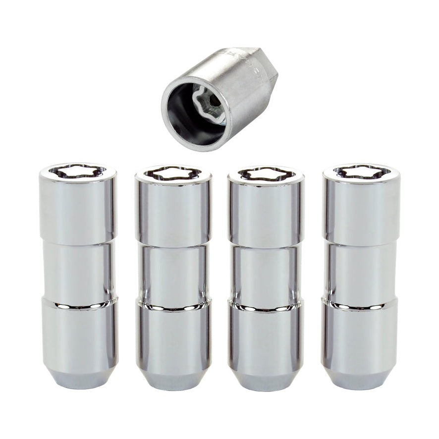 McGard Chrome Cone Seat Wheel Lock Nut Set – 4 Pack for GMC V2500 Suburban, Part #mcg24134