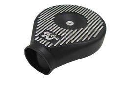K&N Engineering Universal Plenum for Weber DGV Carburetor - Black, 11.89in L x 9in Diameter x 4.75in H
