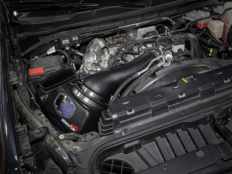 aFe Momentum HD Cold Air Intake System with Pro 10R Filter for 2020 GM Duramax Diesel Trucks