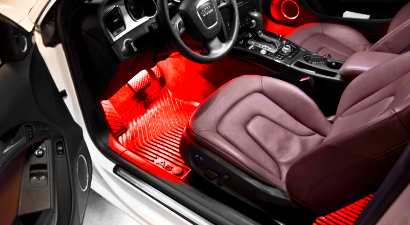 Oracle Lighting 36in Red Flexible LED Strip - Easy Install, Waterproof, for Automotive and Indoor Use