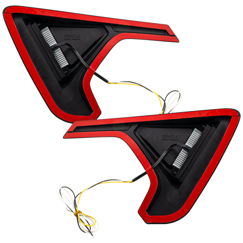 Oracle Lighting Sidetrack LED System for Jeep Wrangler JL and Gladiator JT - Stylish Tactical Body Cladding Upgrade
