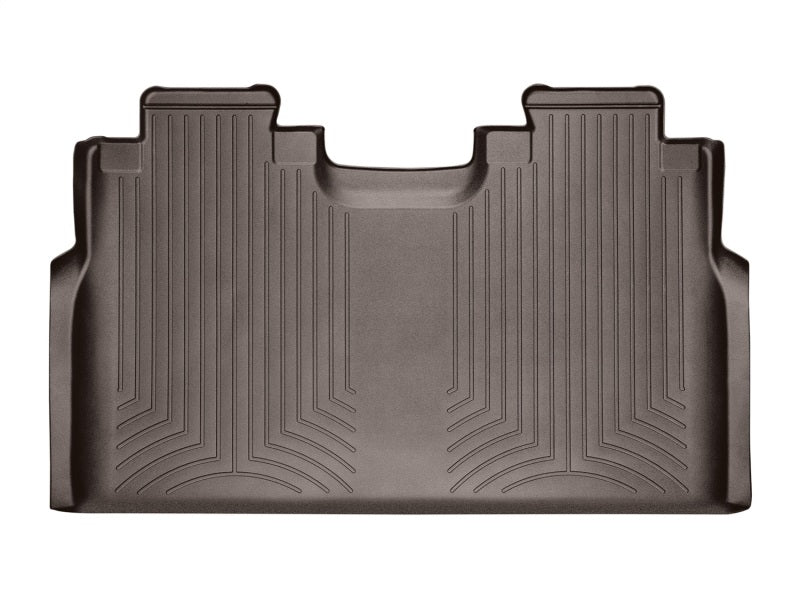 WeatherTech DigitalFit FloorLiner for Rear of 2015-2016 Ford F-150 in Cocoa * Custom Fit for Absolute Interior Protection