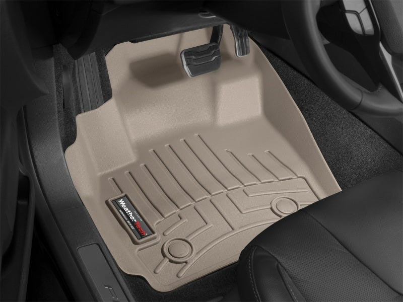 WeatherTech DigitalFit Front FloorLiner for Chevrolet Avalanche, Tan, Part Number WET450661