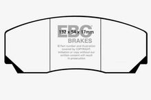 Load image into Gallery viewer, EBC Yellowstuff Front Brake Pads for Ford Fiesta, Lotus Esprit, and More * Part Number EBC DP4002R