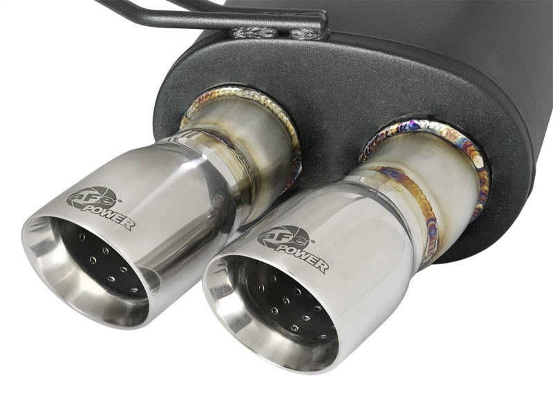 aFe MACH Force-Xp 2-1/2 inch Stainless Steel Cat-Back Exhaust System for BMW Z4 M Coupe (E86) 2006-2008