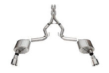 Load image into Gallery viewer, CORSA Performance 2024 Ford Mustang GT Xtreme Cat-Back Exhaust System with 3.0-Inch Dual Exit and 4.5-Inch Pro Series Tips
