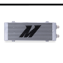 Load image into Gallery viewer, Mishimoto Universal Medium Bar and Plate Dual Pass Silver Oil Cooler for Ford Mustang
