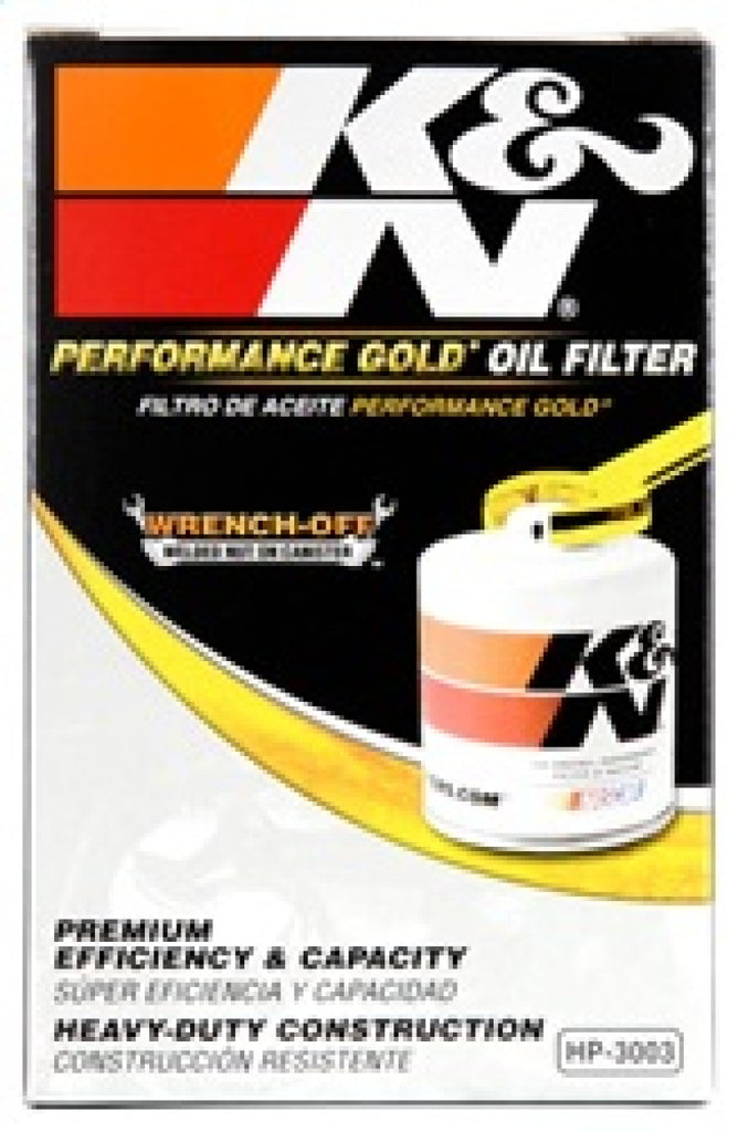 K&N Engineering Part #knnHP-3003 Premium Oil Filter for GMC Savana and Chevrolet Express 2500