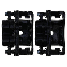 Load image into Gallery viewer, PowerStop PSB S4728BLK Powder Coated Brake Calipers for GMC Yukon, Chevrolet Suburban, Avalanche (Pair with Bracket)