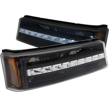 Load image into Gallery viewer, ANZO Chevrolet Silverado 1500 Parking Light Assembly with Clear Lens and Black Housing