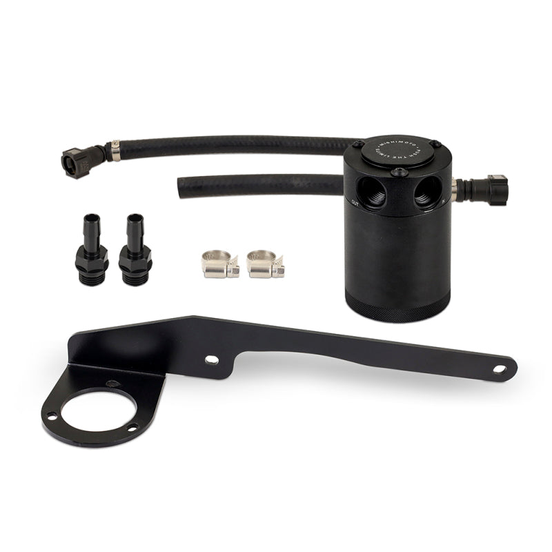 Mishimoto 2019+ Chevy Silverado 1500 5.3L/6.2L Baffled Oil Catch Can - Direct-Fit Kit for Chevrolet and GMC T1 Engines