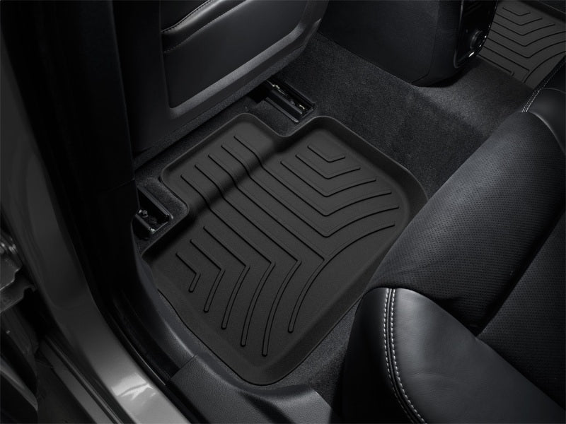 WeatherTech Rear FloorLiner HP for Dodge Charger and Chrysler 300 * Custom Fit Black All-Weather Protection